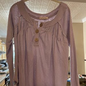 Free people periwinkle top